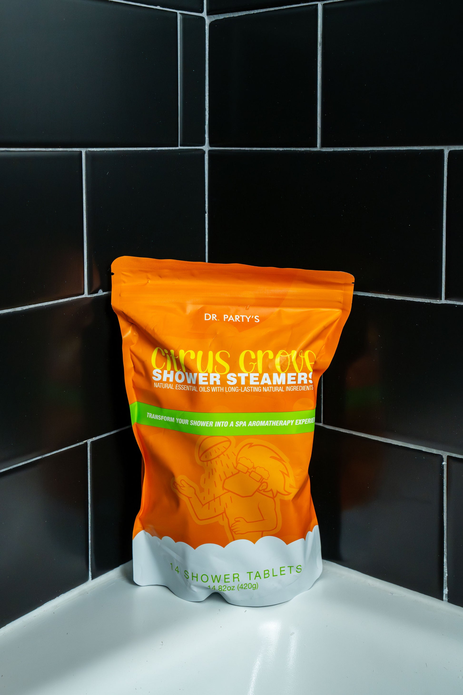 Revitalize your morning routine with our luxurious orange shower steamers, available in packs of 14, perfect for turning every shower into a spa-inspired getaway.